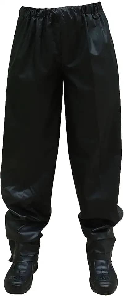 Calça Avulsa Capa Chuva Motoqueiro Pvc Flexivel Impermeavel Pantaneiro G