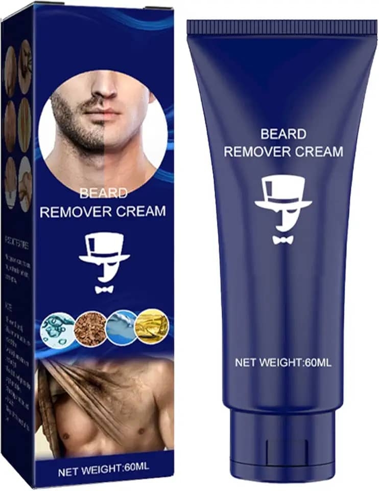 Depilação Privada - Creme Depilatório Corporal Para Homens 60ML,Creme depilatório masculino para axilas, braços, pernas, peito e outras partes do corpo