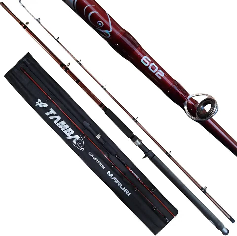 Vara Tamba 40-80lb para Carretilha 1,83m com Capa Transporte