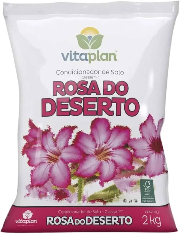 Substrato para rosas do deserto 2 kg nutriplan