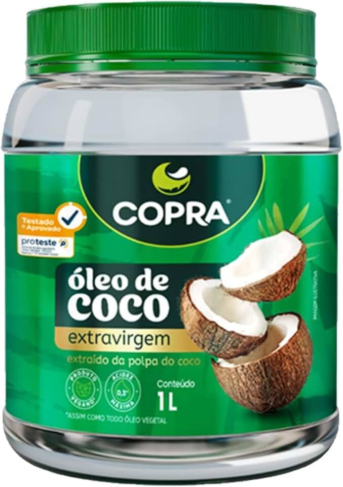 Óleo de Coco Extravirgem 1Litro Copra