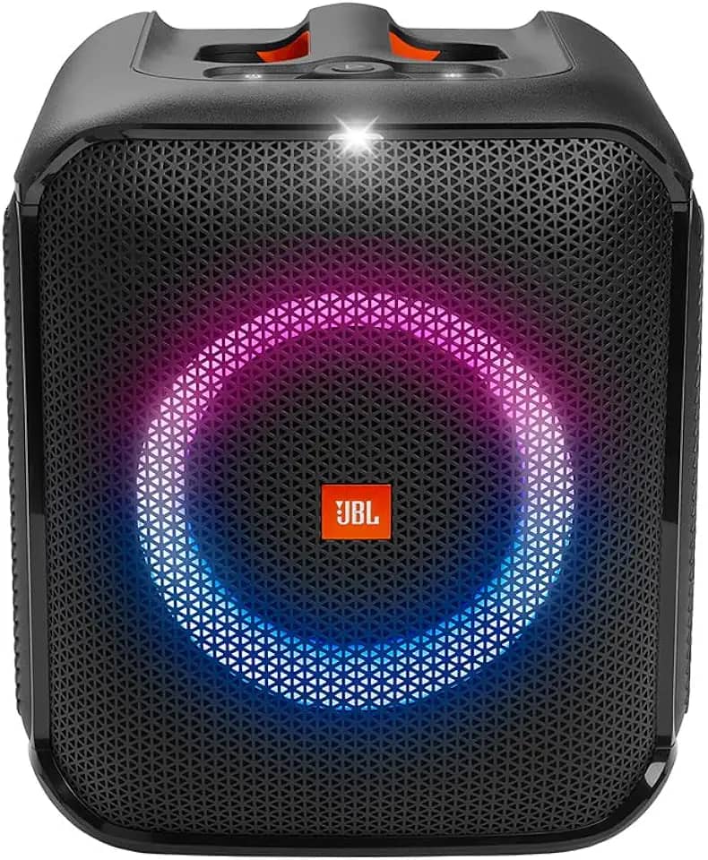 JBL, Caixa de Som Bluetooth, PartyBox Encore Essential, Show de Luzes, Resistente À Água - Preto