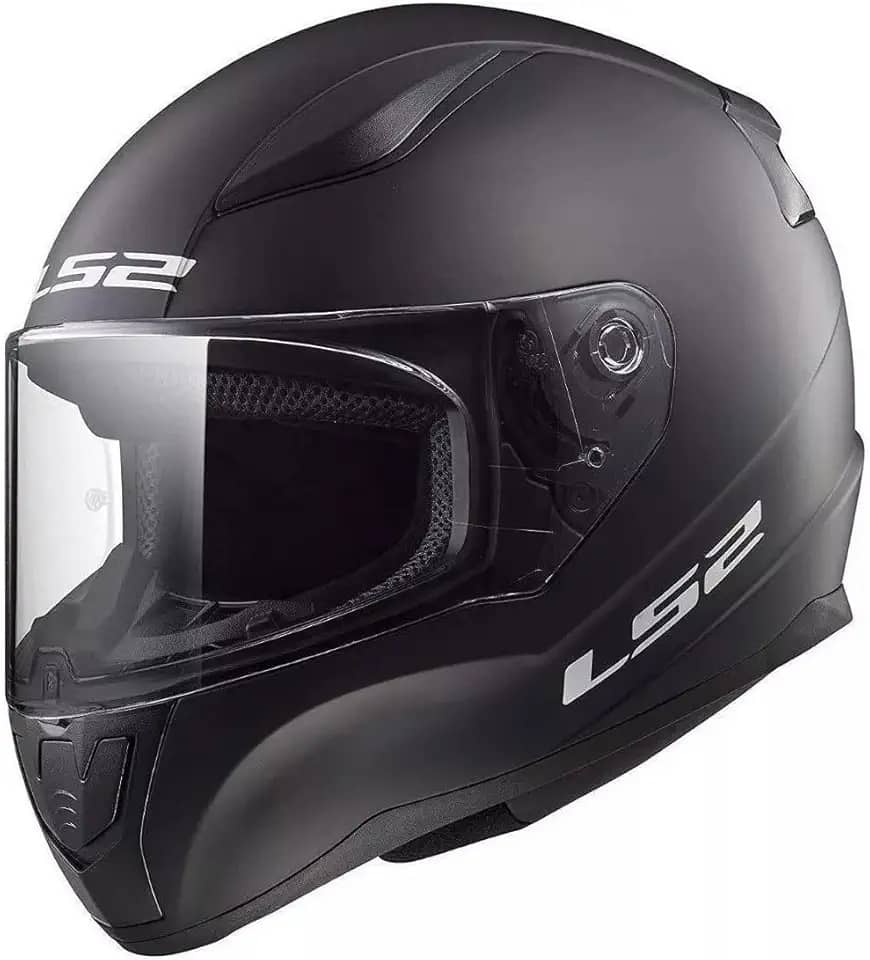 Capacete Ls2 Rapid Ff353 Monocolor Preto Fosco 60/L
