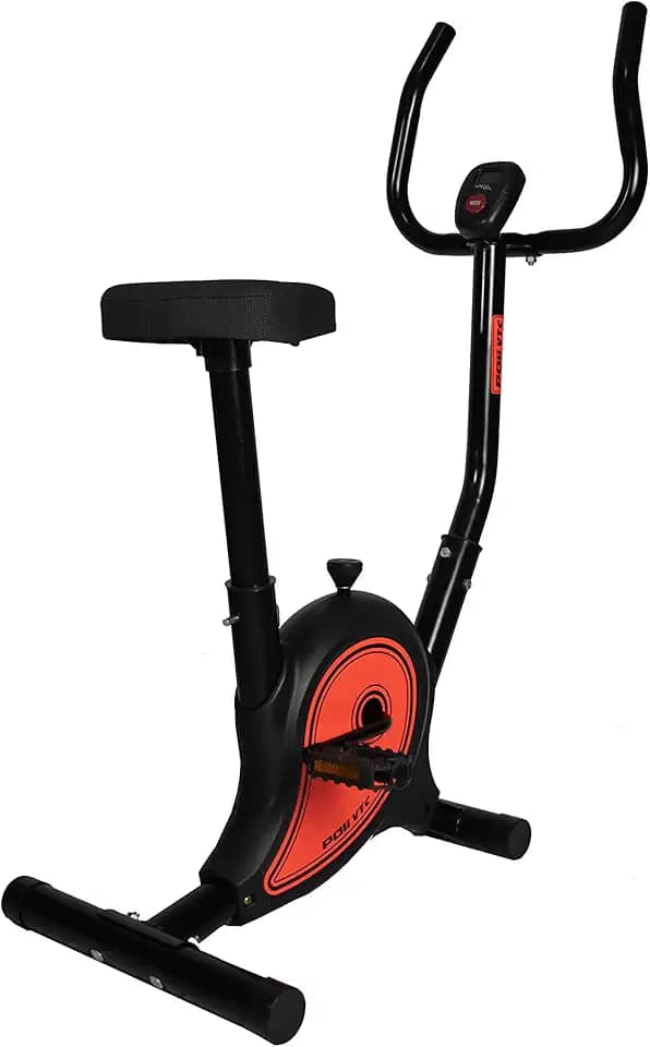 Poli Sports, 0162, Bicicleta Ergométrica Poli VTC, Preta