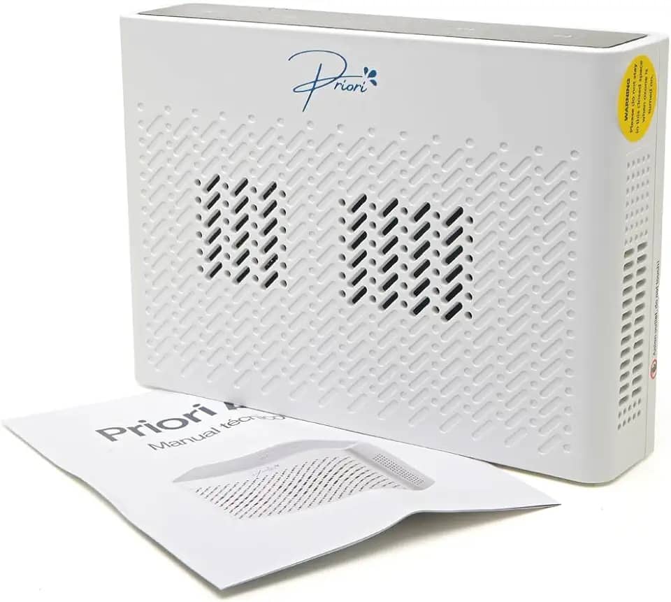 Esterilizador de ar portatil PrioriAir combate virus e odor