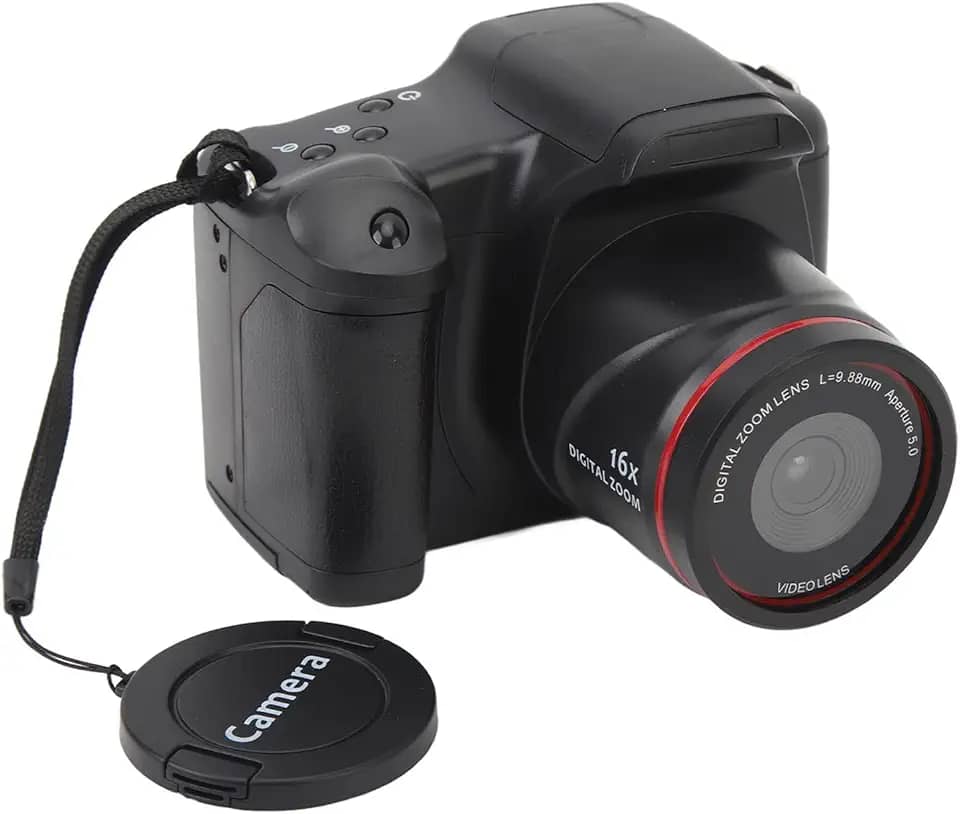 Câmera Digital 16MP HD 16X Zoom Vlogging Câmera Night Vision para Viagens Fotográficas