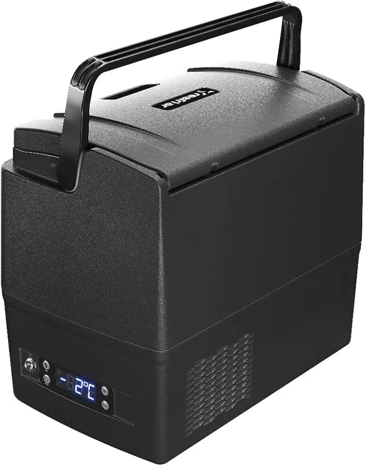 Geladeira Portátil Caminhão 18 Litros 12v 24v com Bluetooth - Resfriar