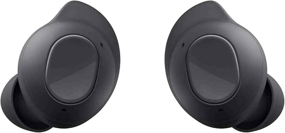 SAMSUNG Fones de ouvido Galaxy Buds FE True Wireless Bluetooth, conforto e segurança no ouvido, interruptor automático de áudio, controle de toque, assistente de voz integrado, grafite [versão dos
