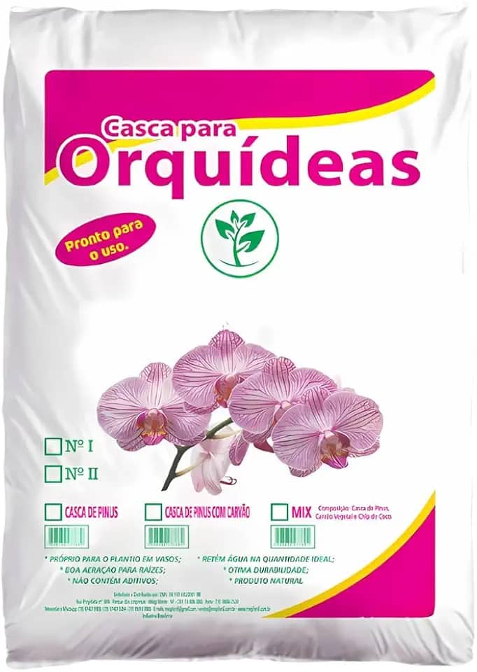 Substrato Para Orquídeas Mix Pronto Para Uso 1Kg
