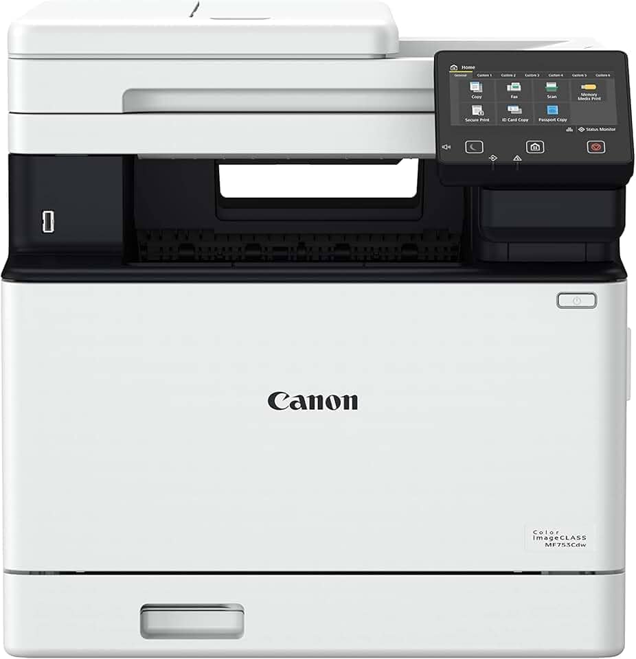 Canon® Impressora colorida multifuncional a laser sem fio imageCLASS® MF753Cdw