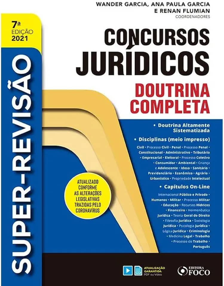 SUPER-REVISÃO PARA CONCURSO JURÍDICO - DOUTRINA COMPLETA - 7ª ED - 2021
