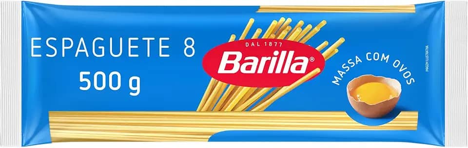Macarrão Espaguete n8 com Ovos Barilla 500g