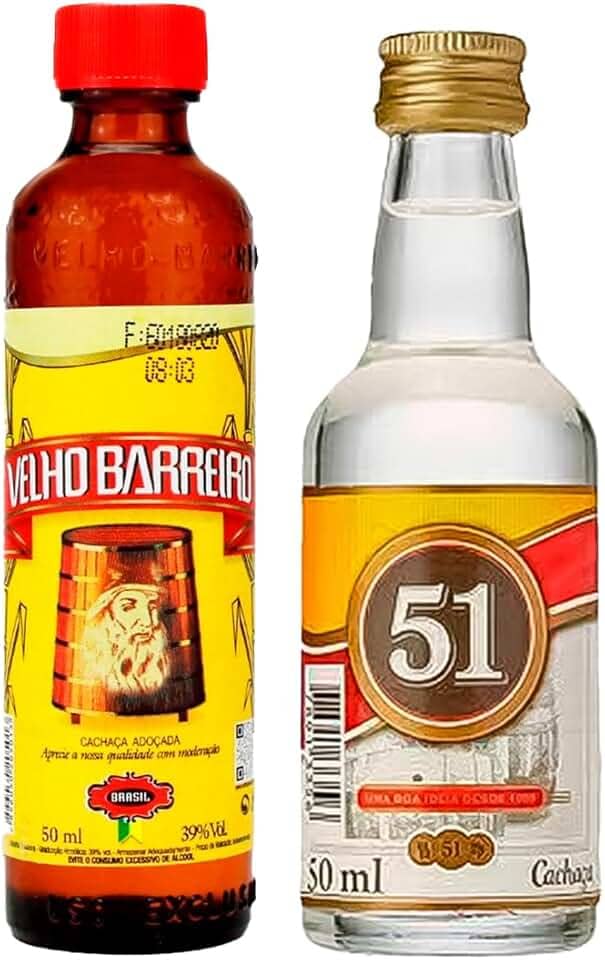 WebBar, Kit Miniaturas Cachaças Clássicas do Brasil