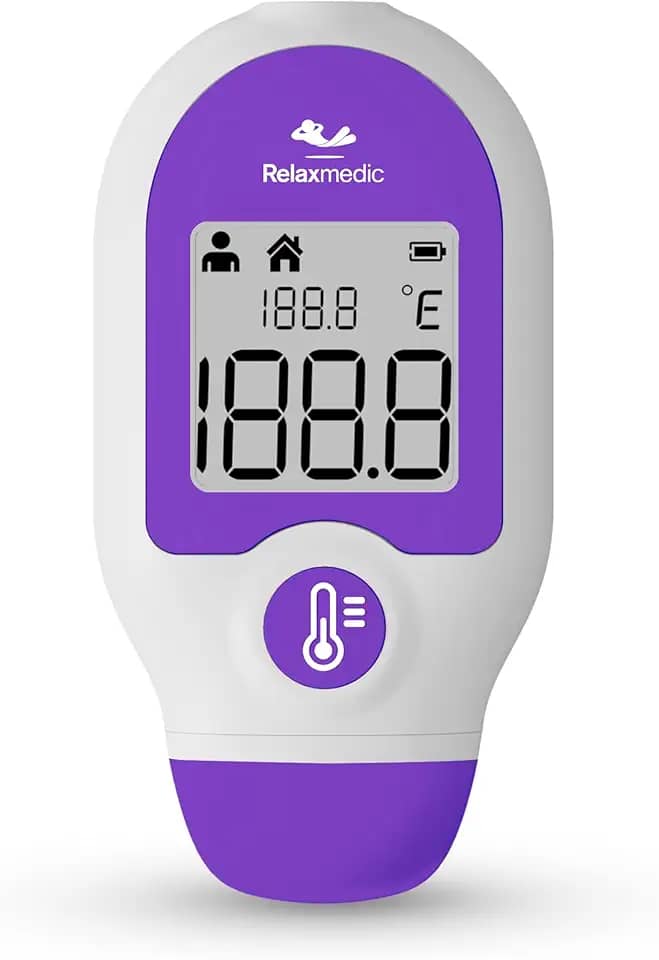 Termômetro Digital Infravermelho Rápido Testa Relaxmedic