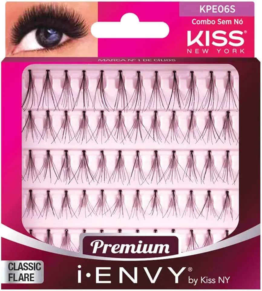 Cílios Individuais Sem No Combo C/M/L, I-Envy By Kiss Ny