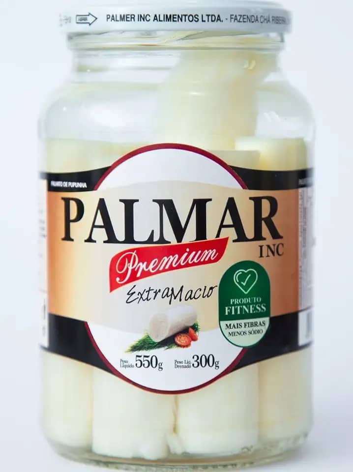 Palmito de Pupunha Tolete do Coração 300 gr - PALMAR