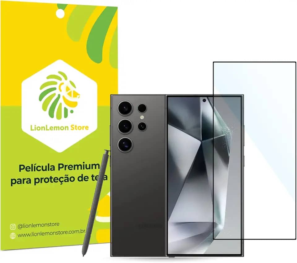 Película de Vidro Ultrashield LionLemon para Samsung Galaxy S24 Ultra