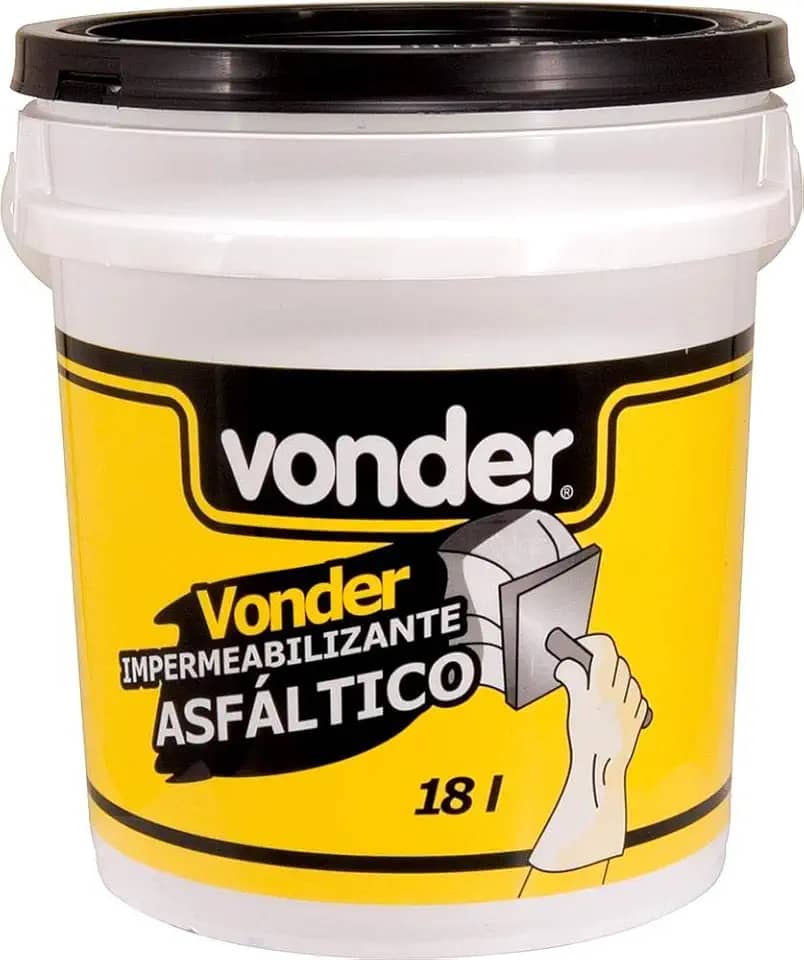 Impermeabilizante asfáltico 18 L Vonder