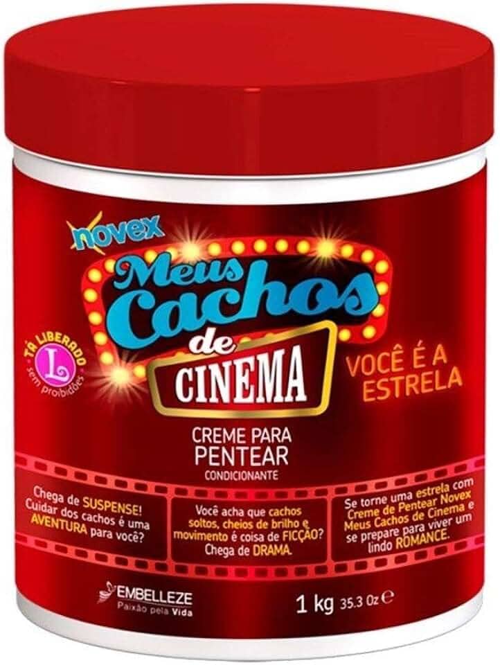 Embelleze Creme Para Pentear Novex Meus Cachos De Cinema 1Kg