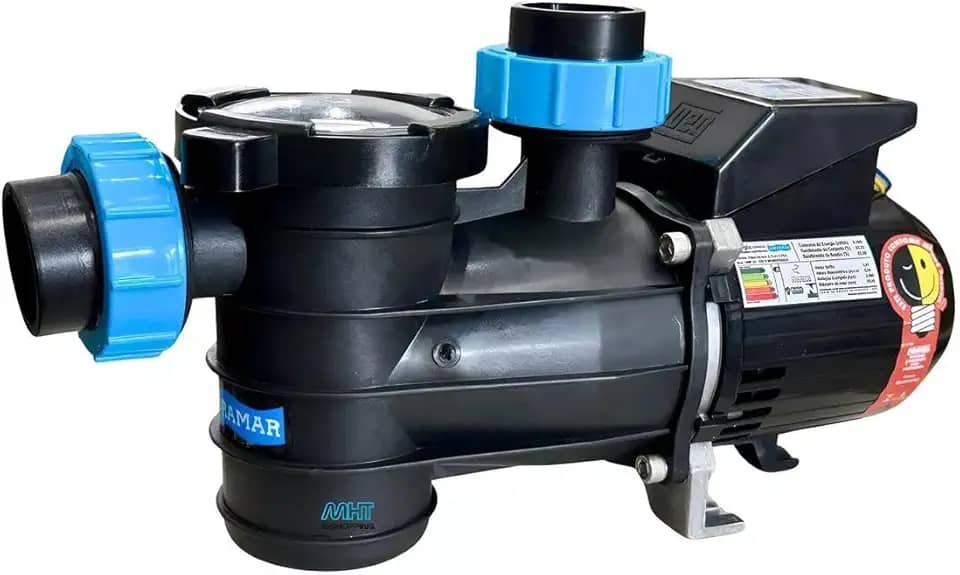 Bomba Piscina 1/4cv Sodramar Pré Filtro Motor Weg 220v