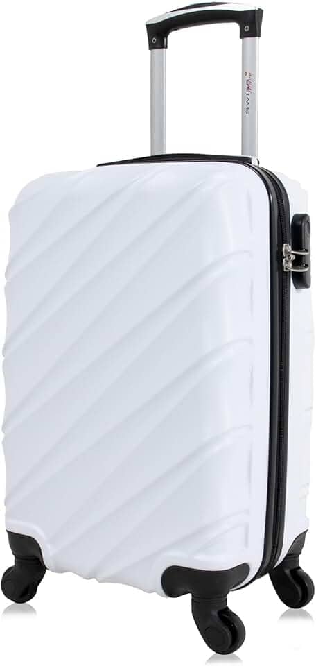 Mala de viagem bordo pequena 10kg Havana Swiss Move Branco