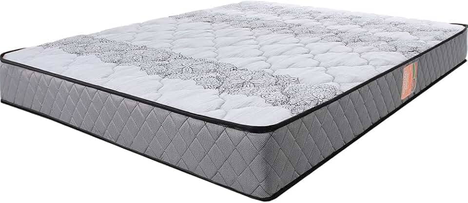 Colchão Casal Firme Espuma D33 Antialérgico Certificado 138x188x17cm - BF Colchoes