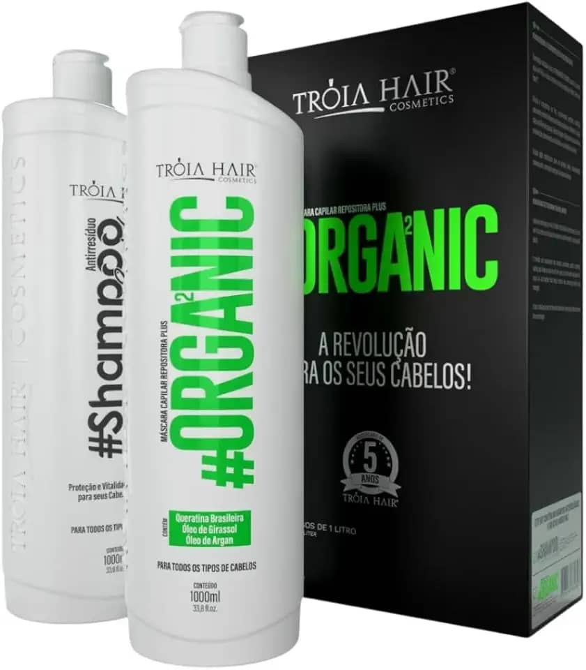 SEMI DEFINITIVA ORGANIC TROIA HAIR KIT 2X1000ML