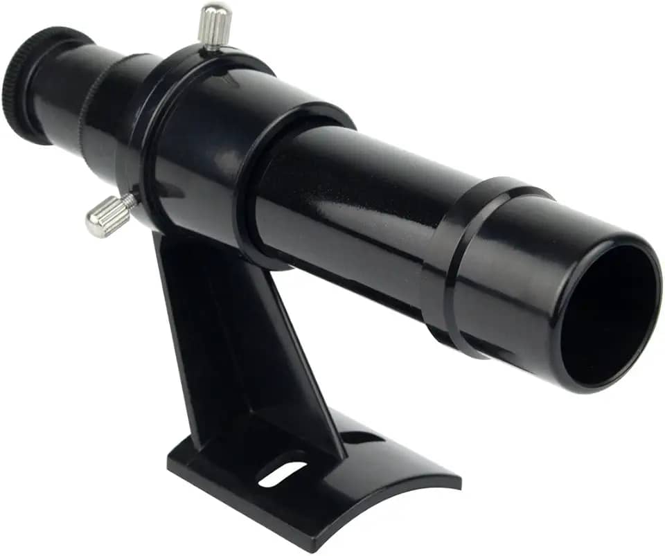 SVBONY Finder Scope 5x24 com kit de acessórios de plástico de suporte para telescópio astronômico
