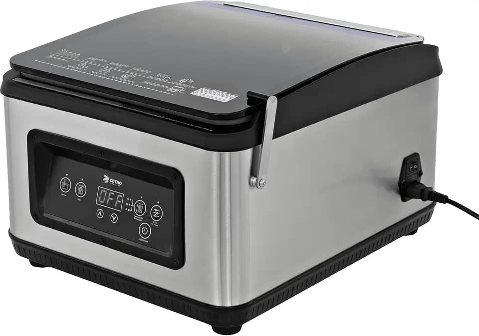 Seladora a Vácuo Suprême Vac Slim CCVS S-300 S M Compacta, Marina Alimentos e Garante Alta Performance