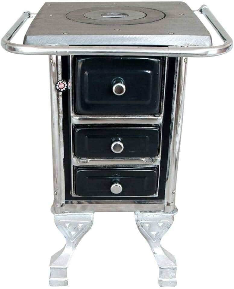 Fogão A Lenha Nº00 Minuano Preto Maestro