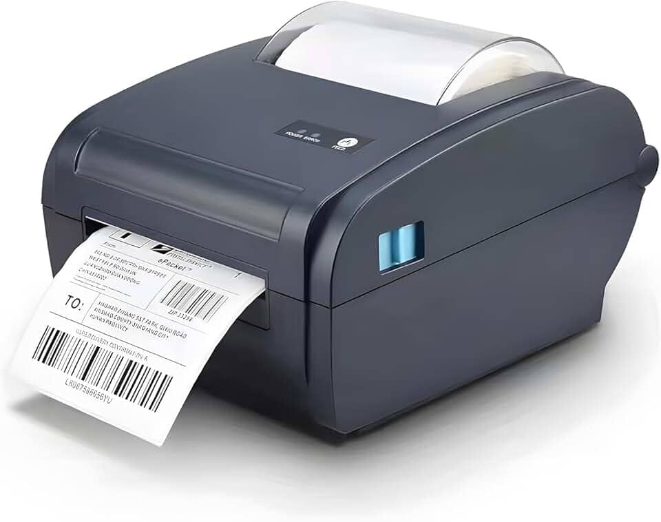 Impressora Termica Portatil para Recibos e Documentos, Não Fiscal, Impressão de Códigos de Barras e QR, Ideal para Restaurantes, Lojas, Fábricas, Supermercados e Escritórios