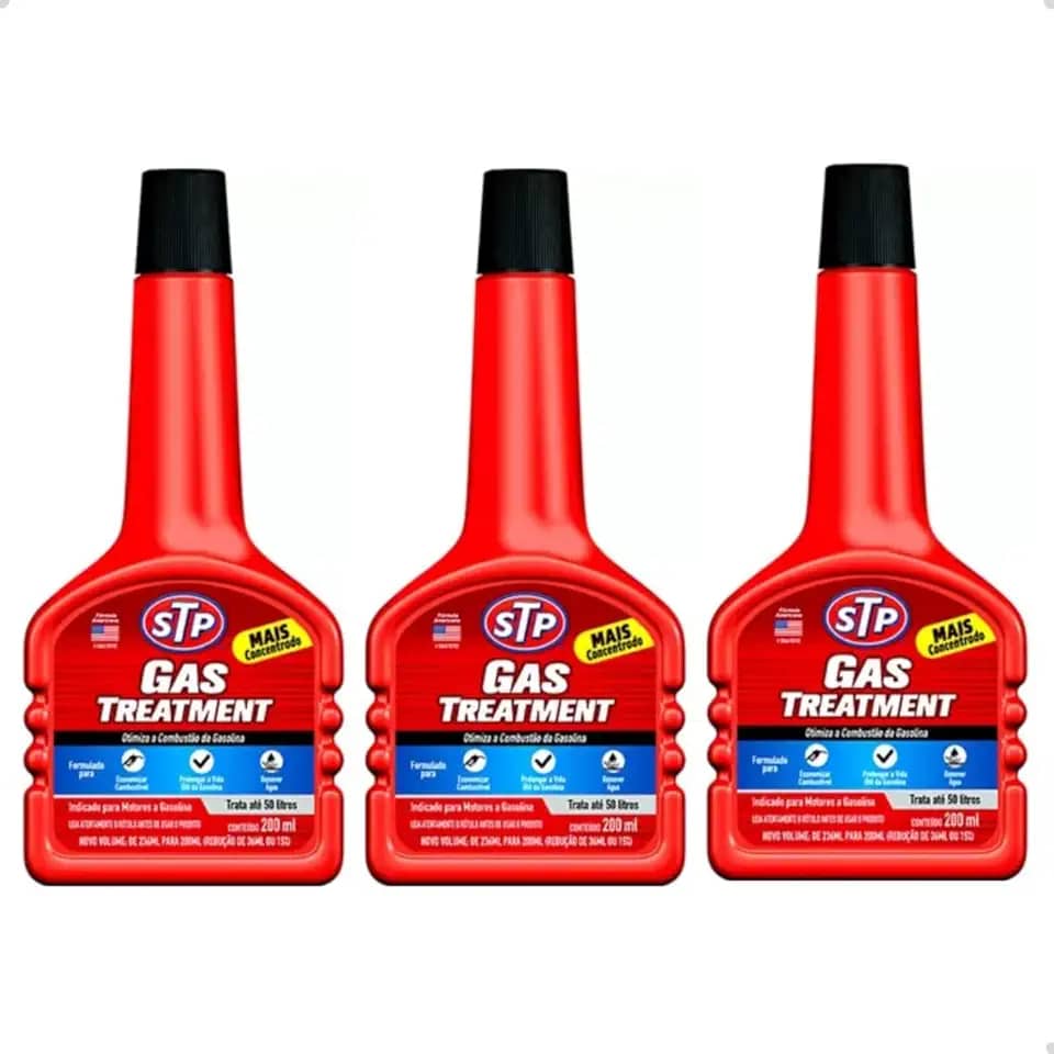 3 Gas Treatment Stp - Aditivo De Tratamento Para Gasolina