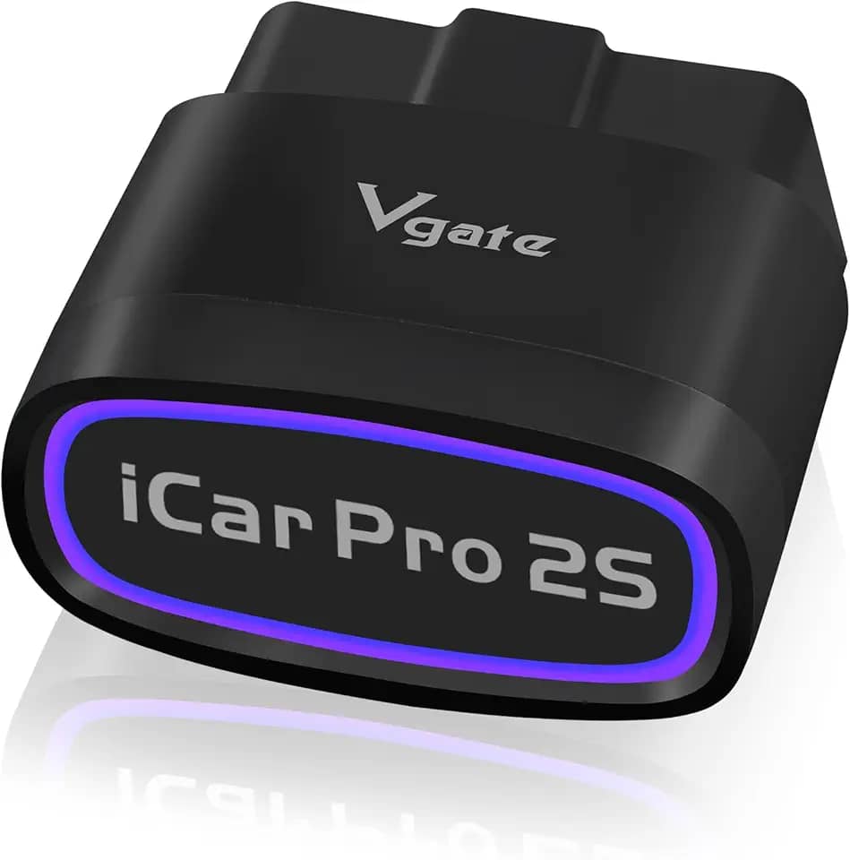 Vgate Ferramenta de digitalização iCar Pro 2S Bluetooth 5.2 OBD2 para iPhone, Android e Windows