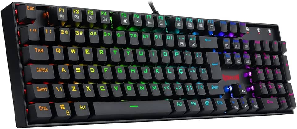 Teclado Gamer Redragon Mec Mitra Brown K551Rgb-1