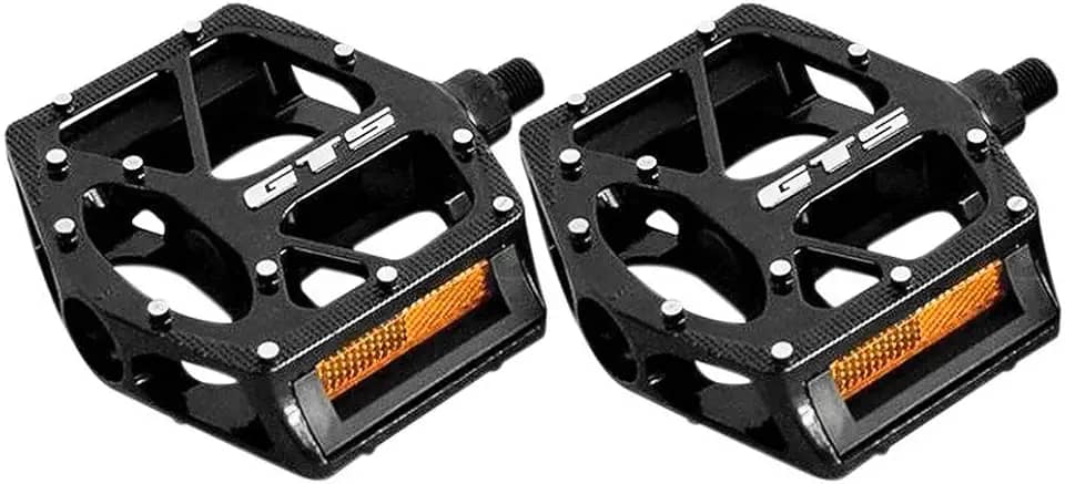 Pedal Gts Alumínio Plataforma 9/16 Inglês Preto