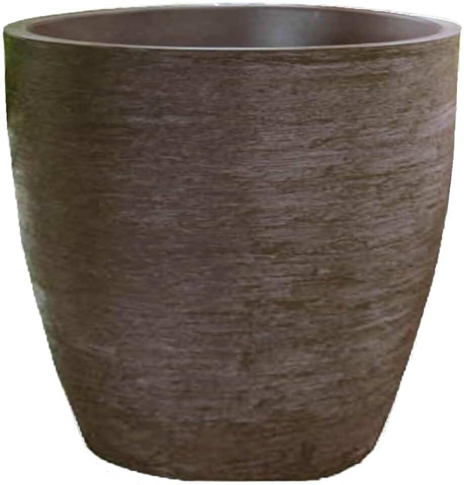Vaso Planta 30x30 Oval Moderno Polietileno