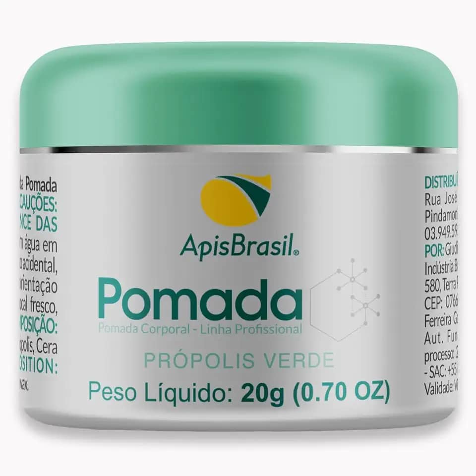 Pomada de Própolis Verde 17% 20g Apis Brasil