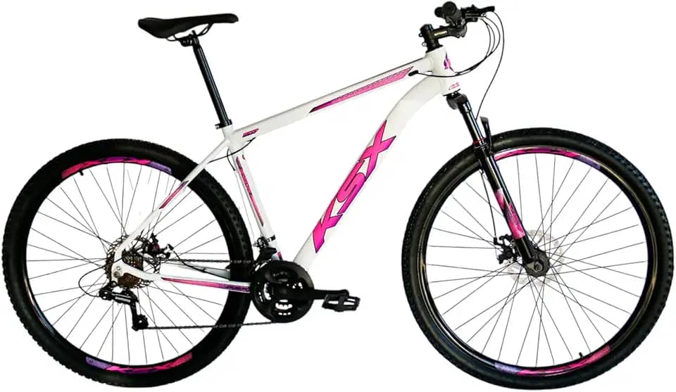 Bicicleta Bike Aro 29 MTB Alumínio KSX SD7 21V Câmbios Especiais Cabeamento Interno Unissex