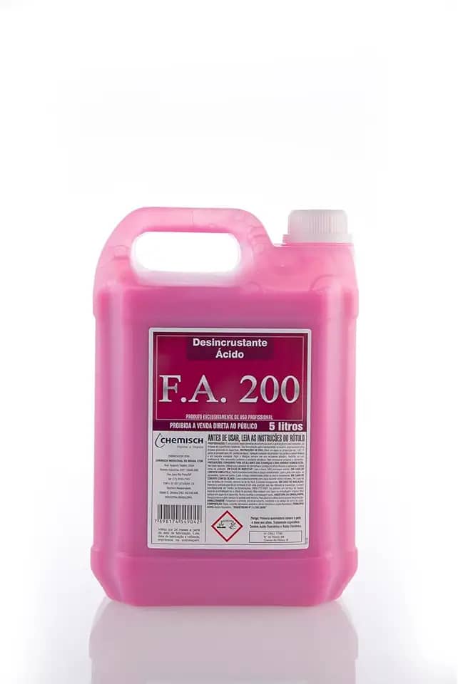 Limpa Pedras Potente FA 200 5L Limpa Ardósia Pedra Portuguesa