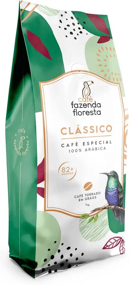 CAFE FAZENDA FLORESTA Café Fazenda Floresta Especial Clássico - Torrado Em Grãos 1Kg