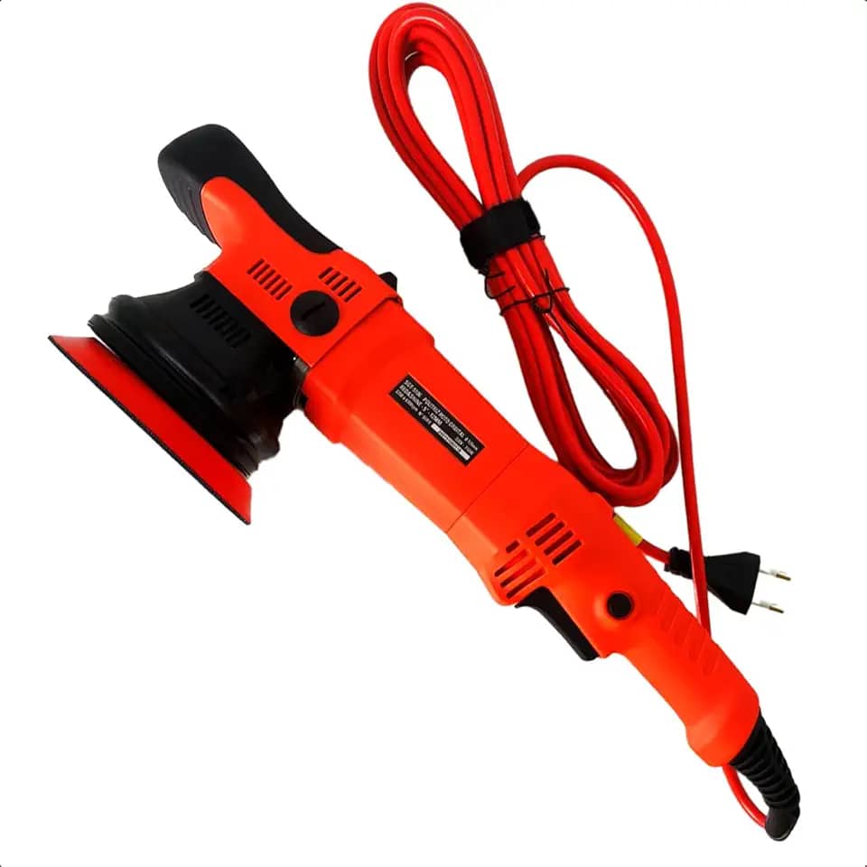 -Politriz -- Roto Orbital Red & Shine 5' 12mm – 2.200 a 6.300 RPM 50/60Hz 710W 110V, 6 Velocidades e Baixa Vibração