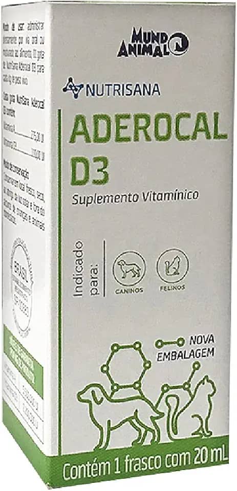 Mundo Animal Nutrisana Aderocal D3 20 Ml