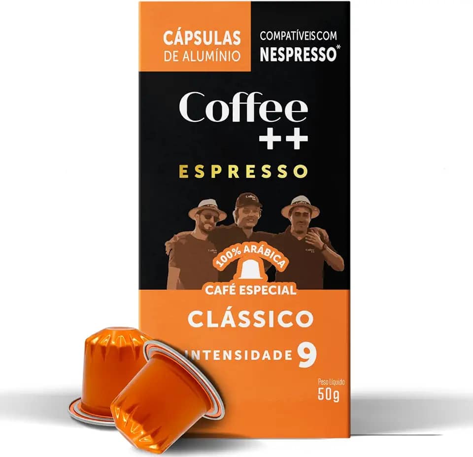 Coffee Mais Cápsula De Café Especial Clássico Compatível Com Nespresso Contém 10 Unidades
