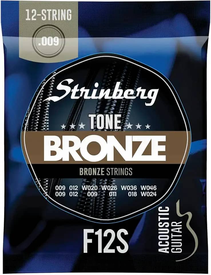 Encordoamento para Violão 12 cordas F12S Strinberg