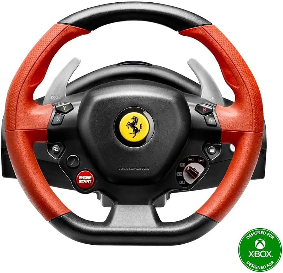 Thrustmaster Kit Volante e Pedal Ferrari 458 Spider para Xbox One e PC