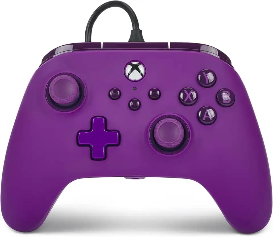 Controle com fio - Power A - para XBOX Série X | S - Roxo