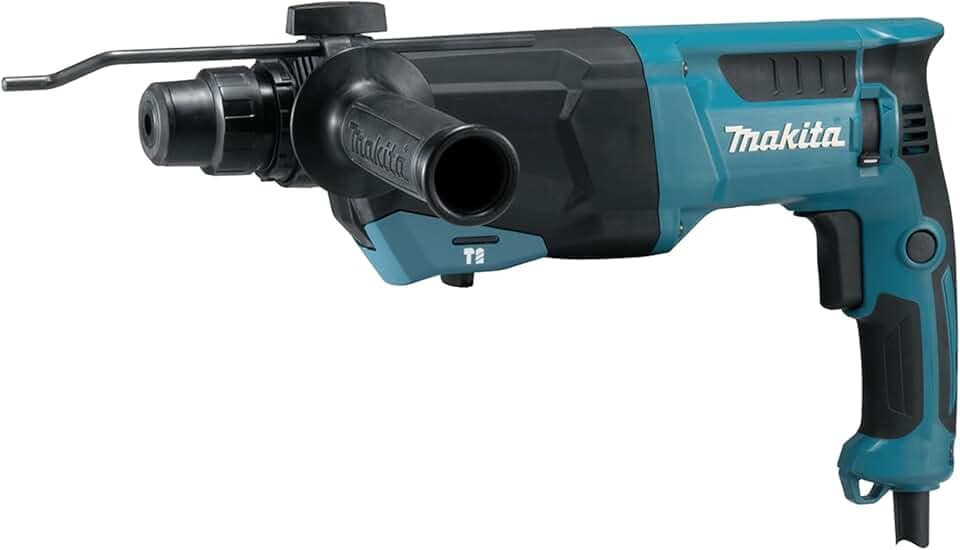 Martelete Rotativo Makita HR2670 800W 3 Funções SDS Plus 26mm – 110V