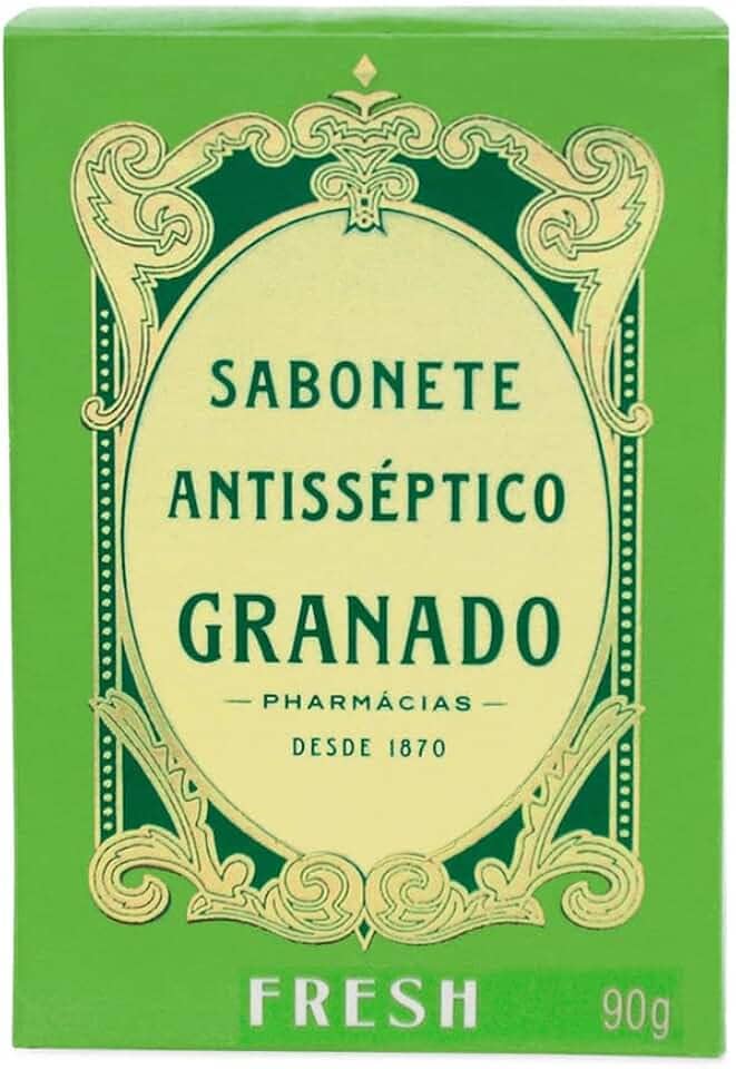 Granado Sabonete Antisséptico, Fresh Verde, 90g