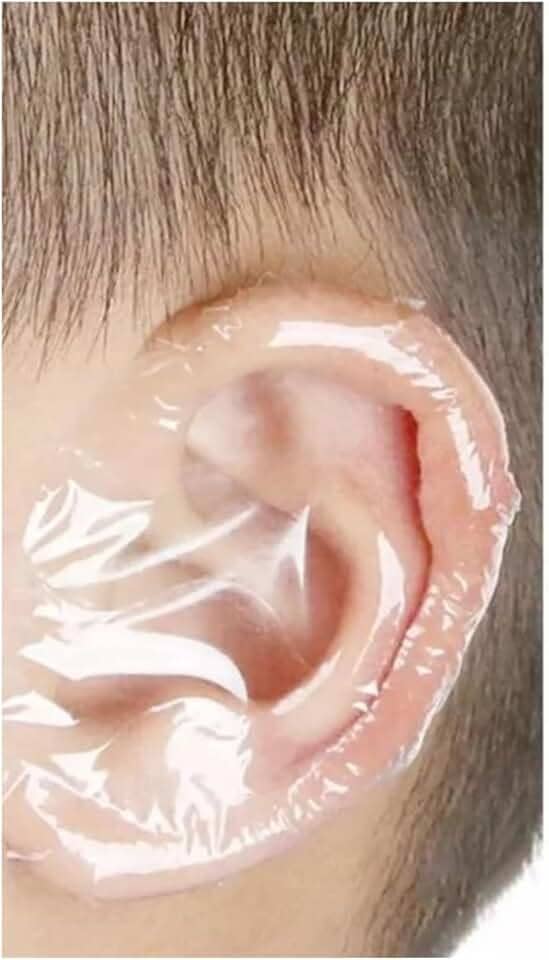 Genérico 40 Protetores Ouvido Adulto Impermeável Touca Banho Natação