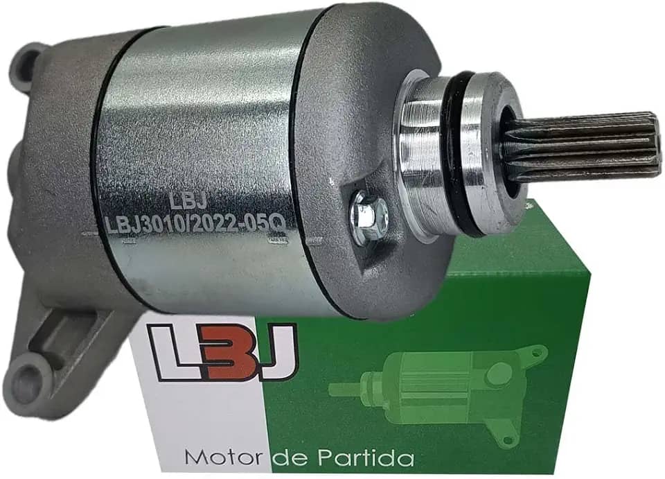 MOTOR DE PARTIDA P/MOTO HONDA CG 125 FAN 09/15 - CG 150 TITAN 04/15 - CG 150 FAN 10/15 - NXR 125 BROS 13/15 - NXR 150 BROS 06/15 - CRF 150F 12/17